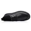 Men's British Casual Lace Up  Walking Shoes Men Business Casual Leather Shoes Men Fashion Breathable Comfortable Shoes