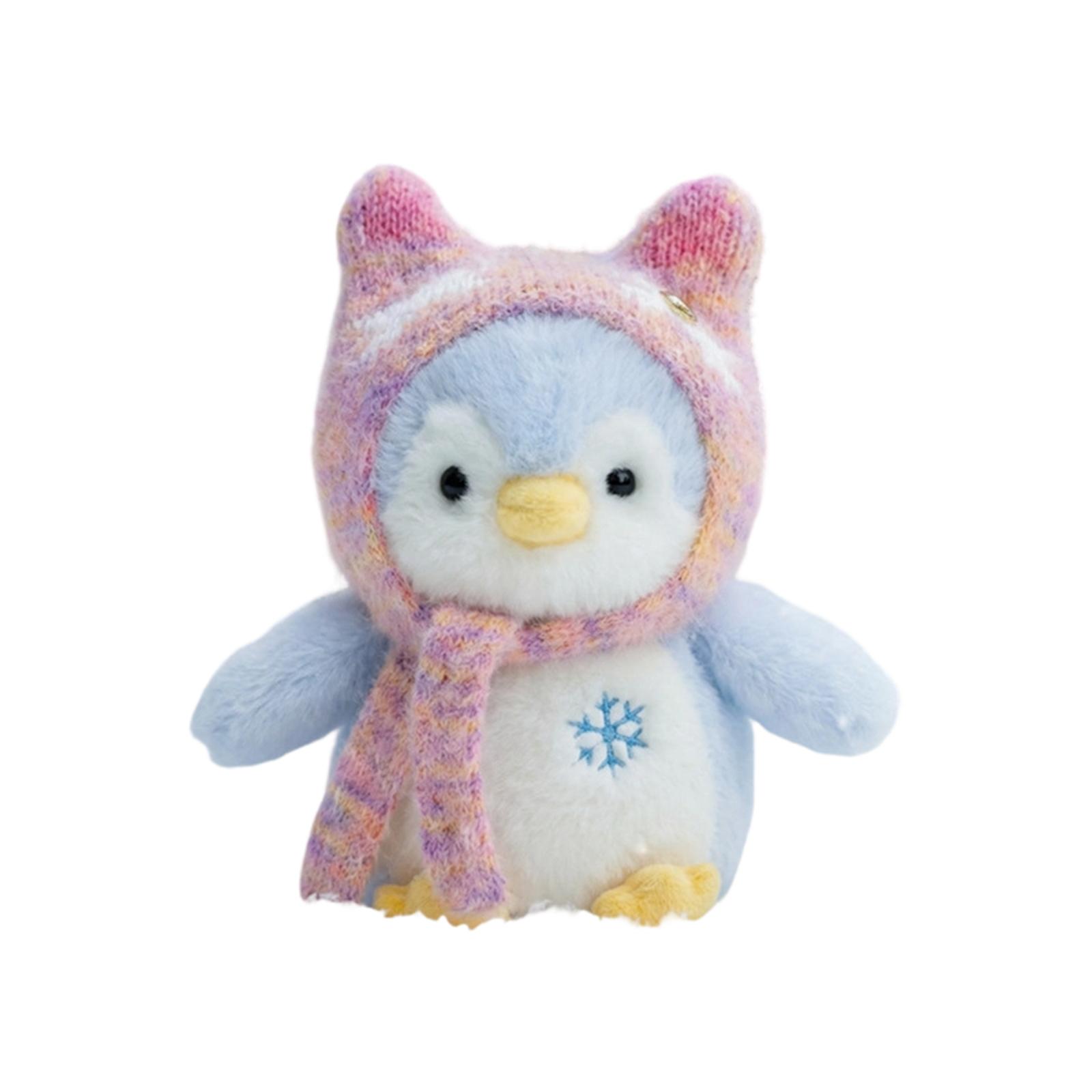 Cute Hat Hato Bag Penguin Plush Doll Keychain Hanging Ornament Bag Hanging Ornament Small Gift Doll S