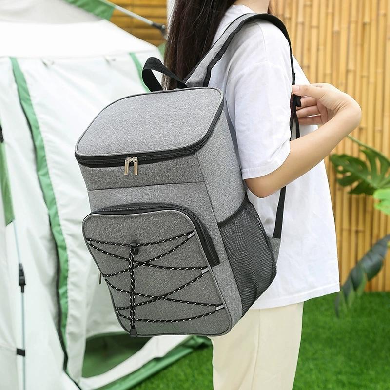 Plecak Izolowany - Torba Izolowana z Tkaniny Oxford o Dużej Pojemności na Piknik na Świeżym Powietrzu, Plecak Izolowany Podróżny, Torba Chłodząca na Piwo