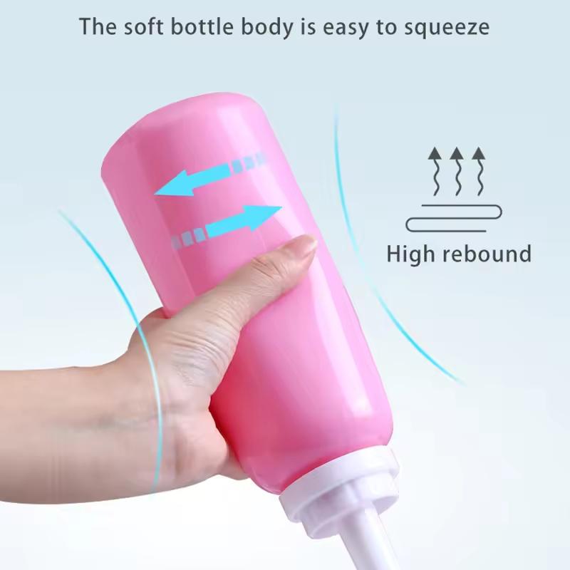 350/500ml Perineal Irrigation Spray Bottle Portable Bidet Spray for Pregnant Women Private Parts Baby Butt Shower Cleaning Tool