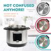 3Pcs Food Grade Silicone Replacement Gaskets Sealing Rings for 5Qt and 6Qt Pressure Cookers Accessories Easy to Use
