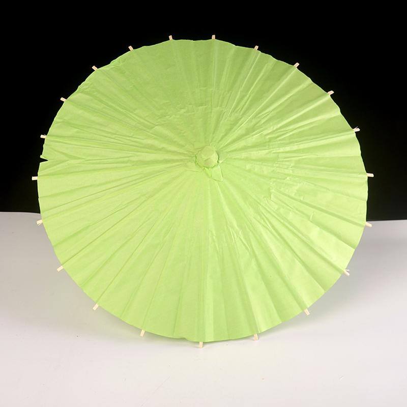 1Pc Parasol Folding Paper Umbrella DIY Home Decoration Chinese Art Dance Party Props Bamboo