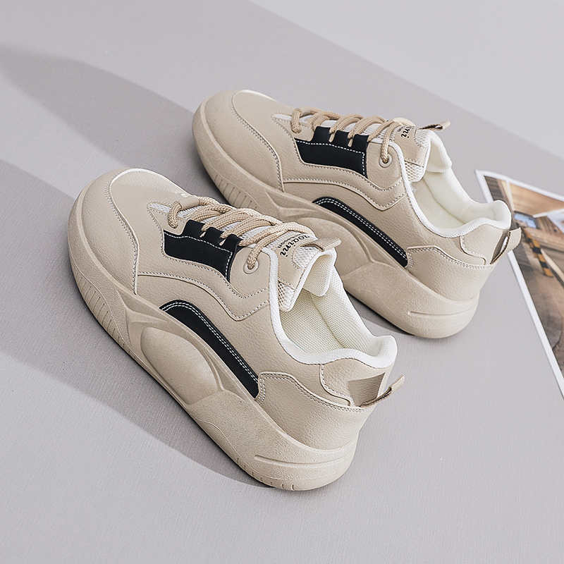 Fashion Legitimate Leather In The Forest Women's Shoes Large Size Chunky Tennis Women's Gym Outdoor Women's Sneakers Sport Shose