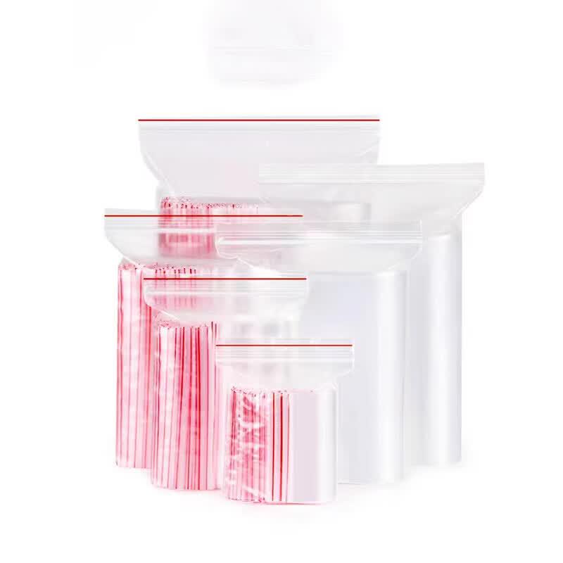 LEYONGTU Transparent PE Self-Sealing Food Storage Bags
