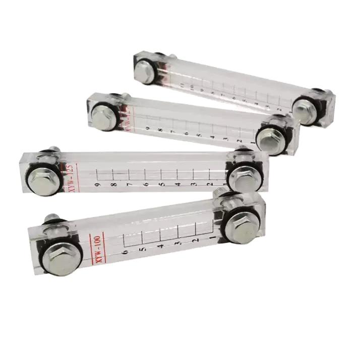 Industrial Grade ACRYLIC Water Tank Level Gauge Glass Tube Oil Indicator Sight for Hydraulic Tanks Transparent Window 0-10m синий