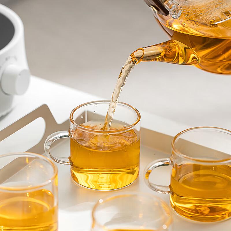 CHANGSHEGNYUAN High Borosilicate Glass Teacup Set