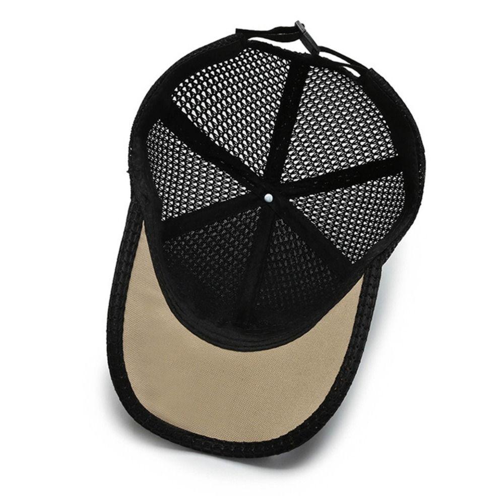 Adjustable Summer Baseball Cap Full Mesh Sunscreen Snapback Hats  For Man Women Unisex