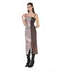 Too Much Tax Cowgirl Printed Dress Brown