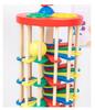 Colorful Wooden Knock Ball Ladder Toy for Early Childhood Hand-Eye Coordination and Development.