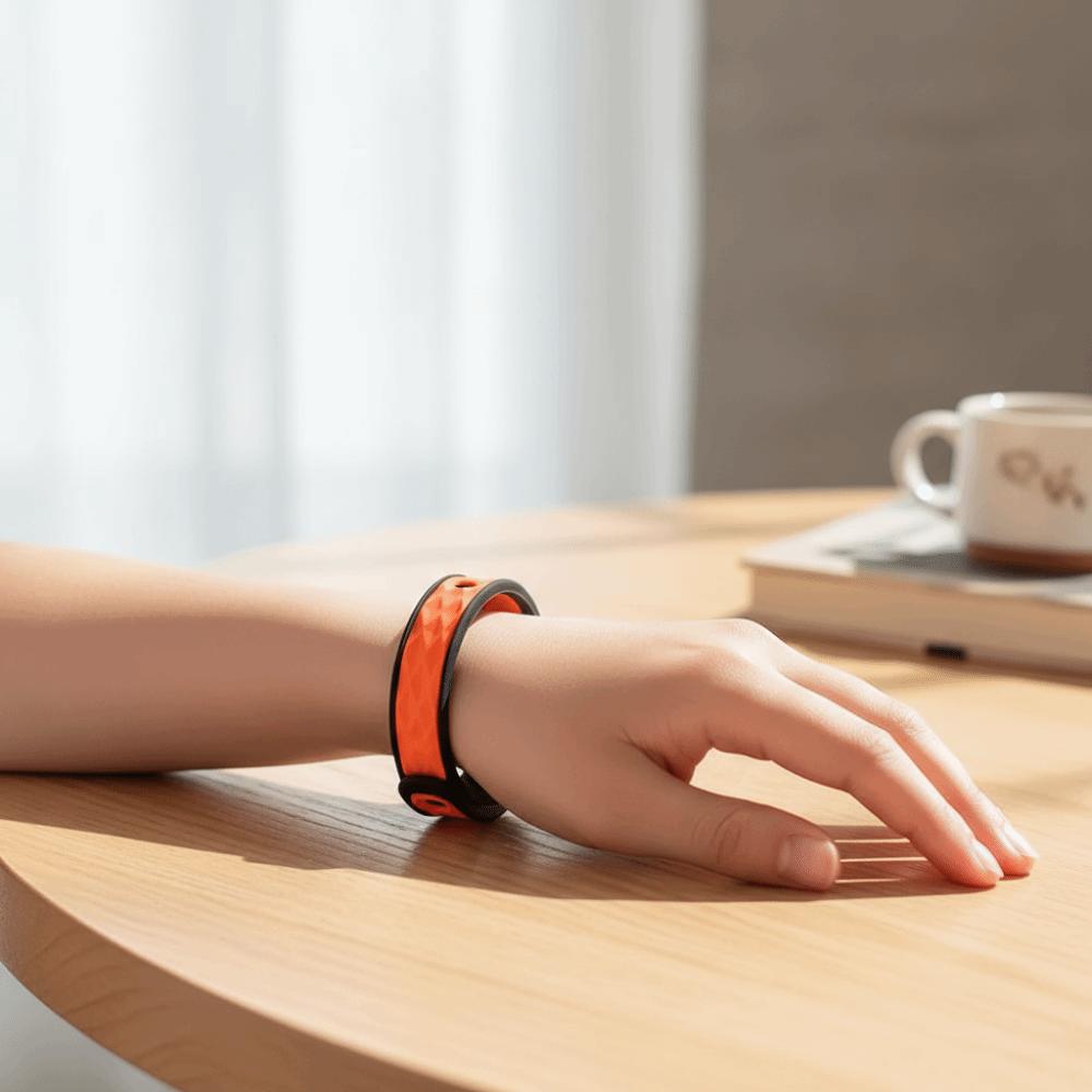 Silicone Negative Ion Wristband Waterproof Static Eliminator Bracelet Anti-Static Bracelet Women