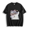 Cool Cat Dab T-Shirt - Stylish Kitty Dance Design Unisex Tee