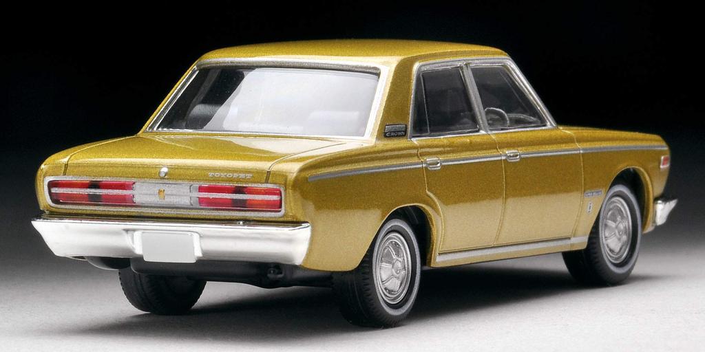 Tomica Limited Vintage Scale Toyopet Crown Super Deluxe 1969 Gold Finished Model 1/64 LV-181a