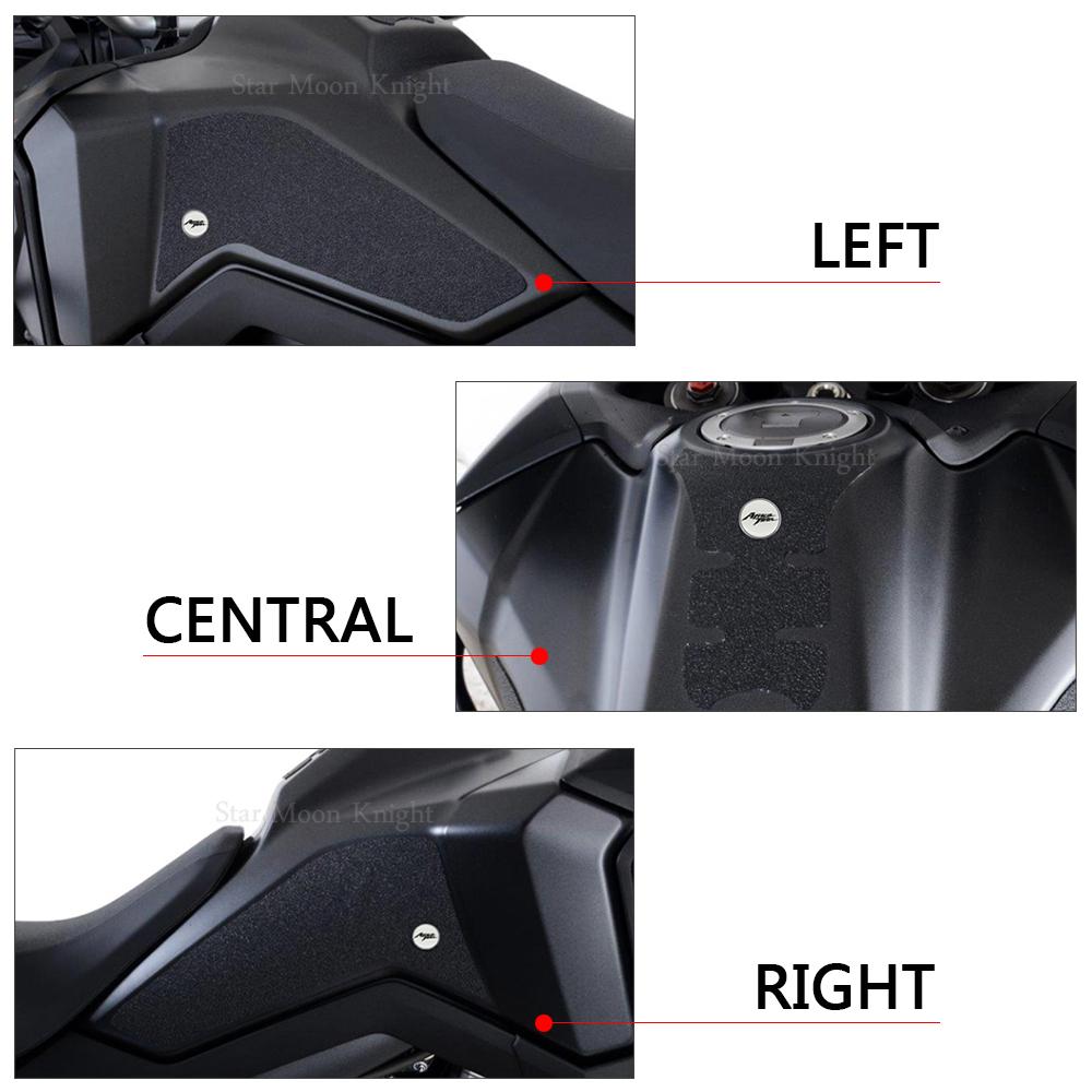 Protetor de tanque antiderrapante para motocicleta, adesivo lateral à prova d'água, almofadas de tanque para HONDA CRF1100L CRF 1100 L Twin -