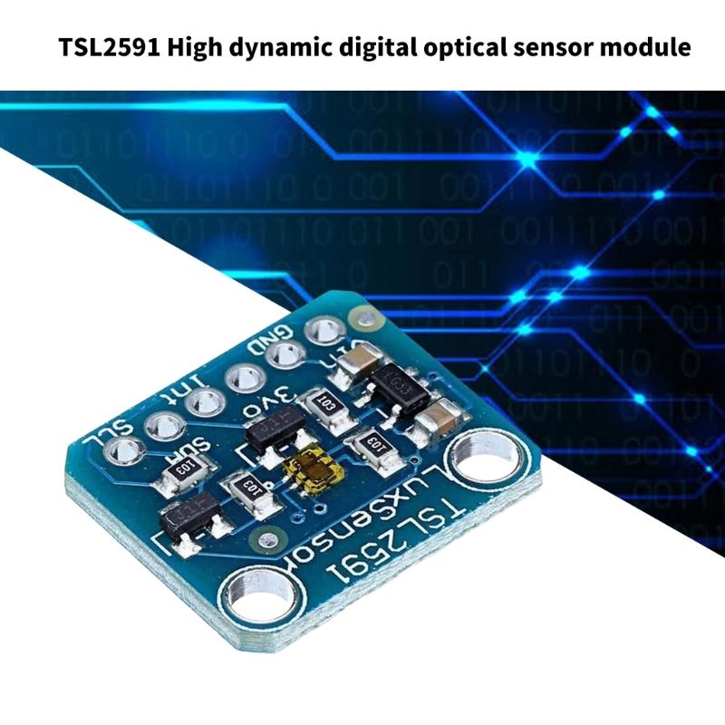 TSL2591 I2C Light Sensors Development Module High Dynamic Ranges Digital Board TSL25911 3.3V 5V Electronic Module