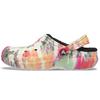 Classic Clog Tie Dye Shoe Multi Color Black 206341-0C4