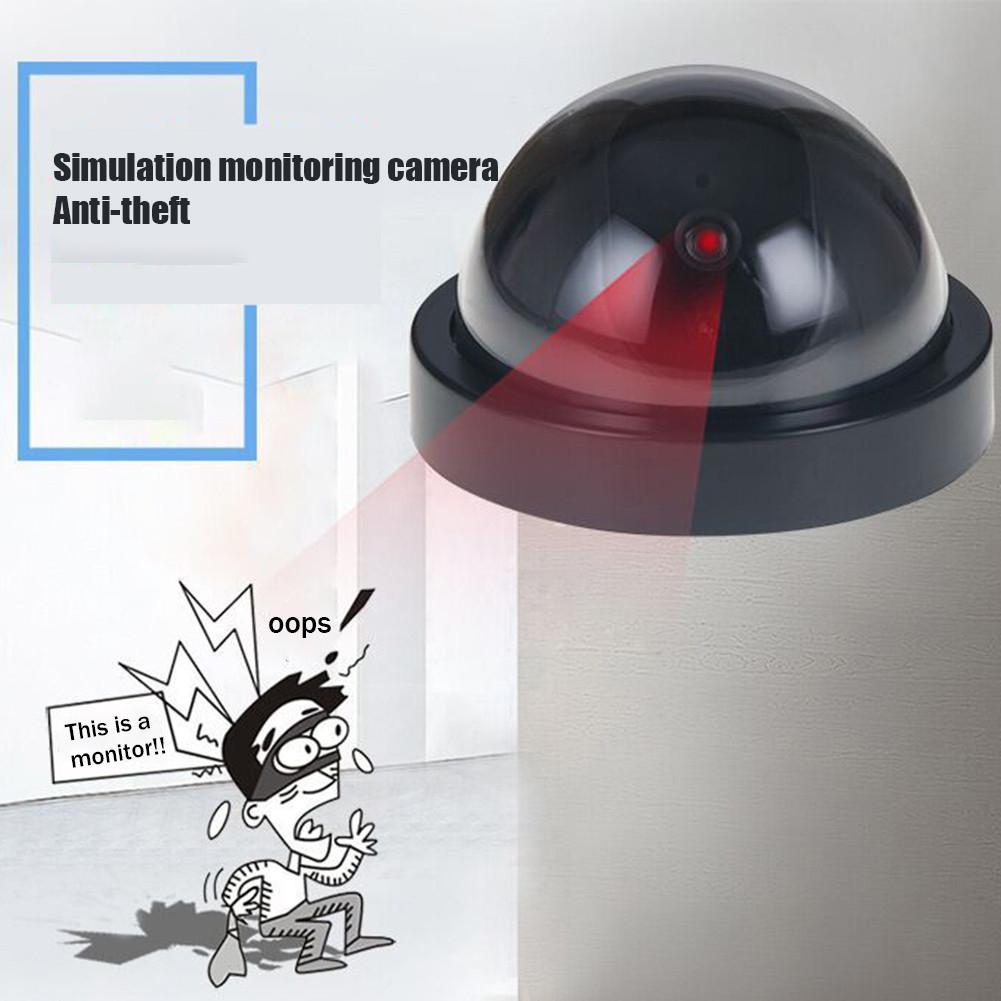 Security Camera LED Flashing Realistic Simulation Monitor Anti-theft ...