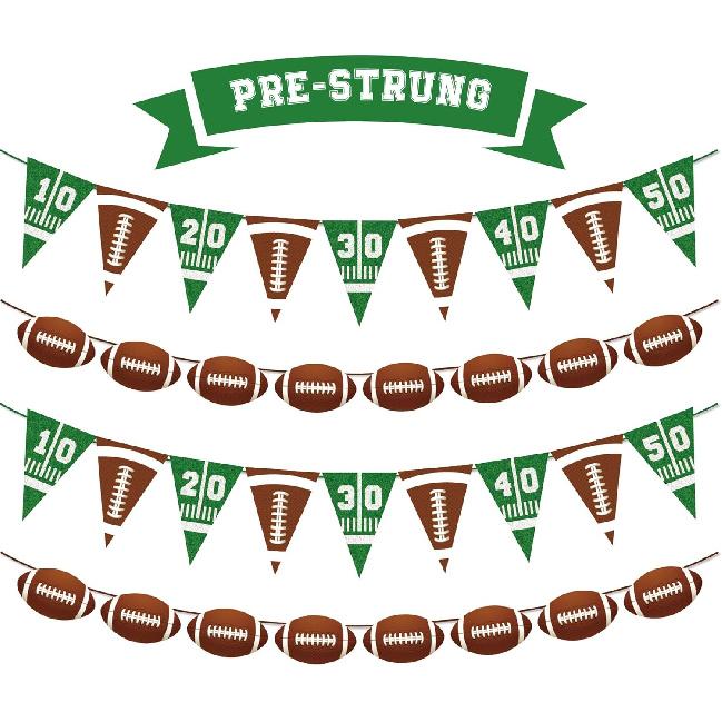 Happy New Years Eve Party Decorations, New Year Party Supplies - Black and Gold Banner (NYE B)