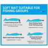 BEARKING New Arrival 50mm 60mm Soft Bait Fishing Lure Artificial Bait Silicone Worm Shad Needfish Saltwater Bass Crappie Grub