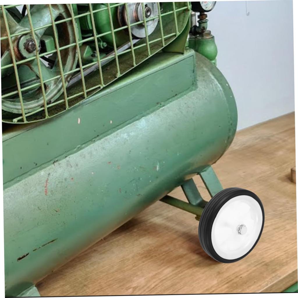 2-Piece Replacement Caster Wheels for Air Compressors, Easy Installation, High Efficiency, Caster Compressor Rollers, Suitable for Industrial Use