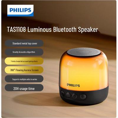 Philips TAS1108 Portable Bluetooth Speaker with Ambient Light CN Plug (adapter Included)