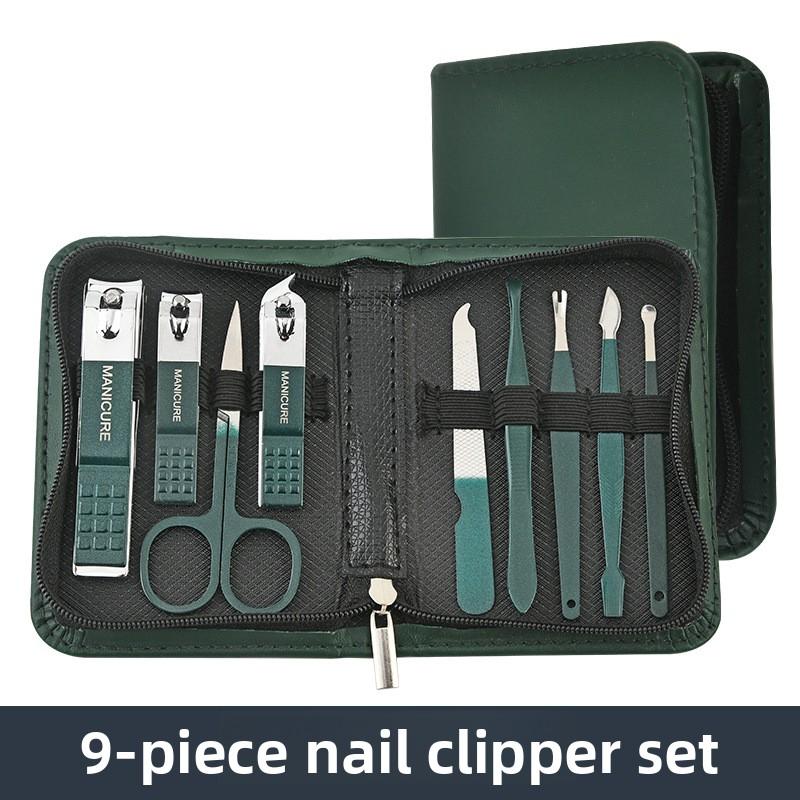 8/10/14 Pieces Stainless Steel Nail Clipper Set Manicure Pedicure Tools Kit with Nail File Cuticle Scissors forHome Travel Gifts