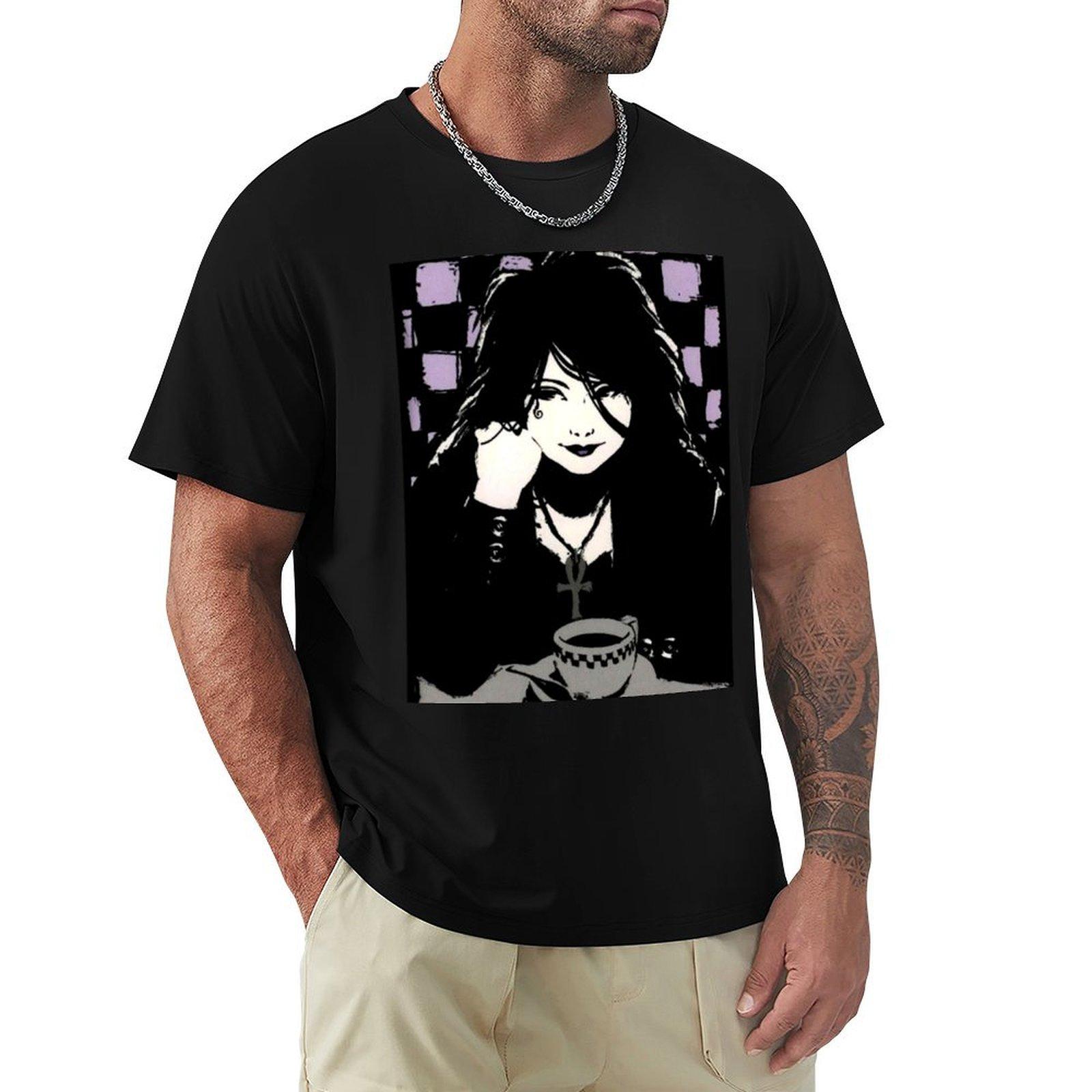 

Death The Sandman Классическая футболка Аниме Одежда Аниме Футболка Мужская одежда S