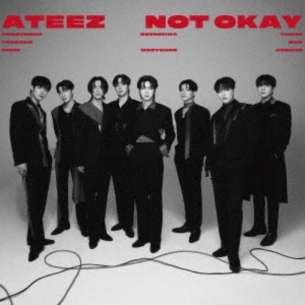 

Ateez Not Okay [cd+photoBook] Первое издание B
