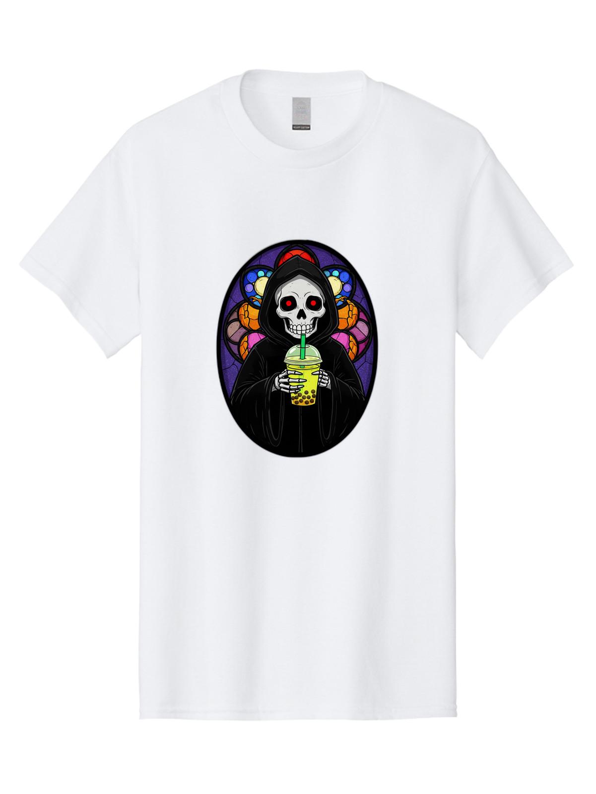 Grim-Reaper Mens Graphic Tee, 100% Cotton, Casual Summer Wear S разноцветный