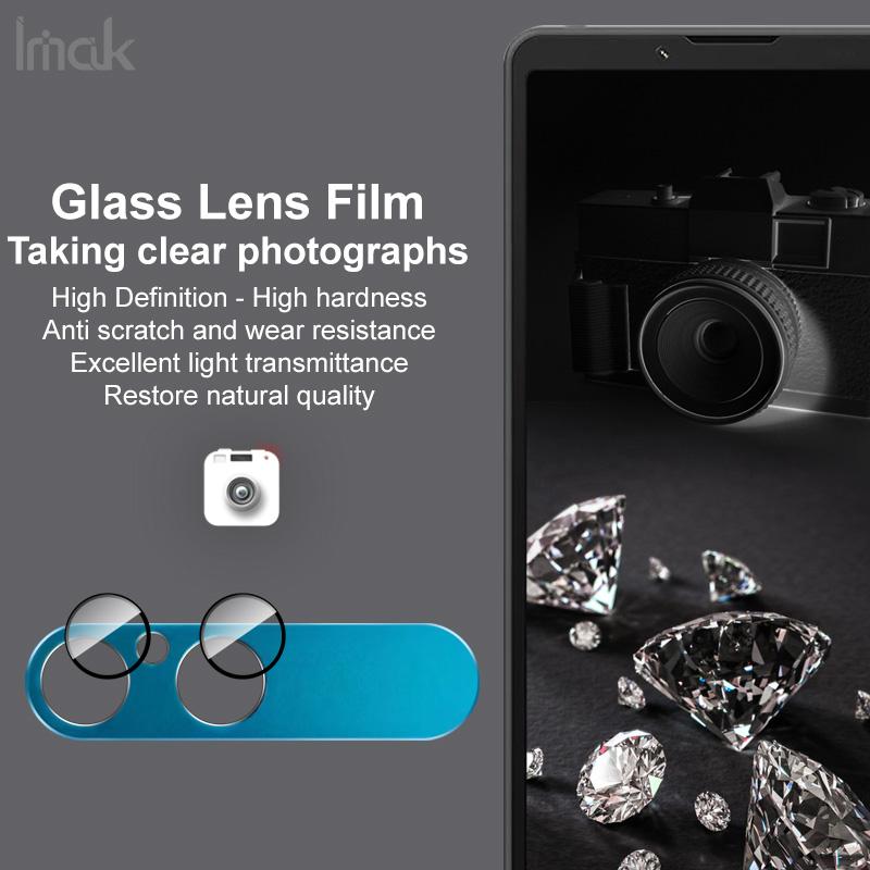 For Sony Xperia 10 VII Glass IMAK Metal Armor Premium Camera Protector Lens Film