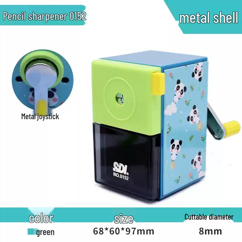 SDI Hand-Crank Pencil Sharpener 0152 - Student Back-to-School Gift