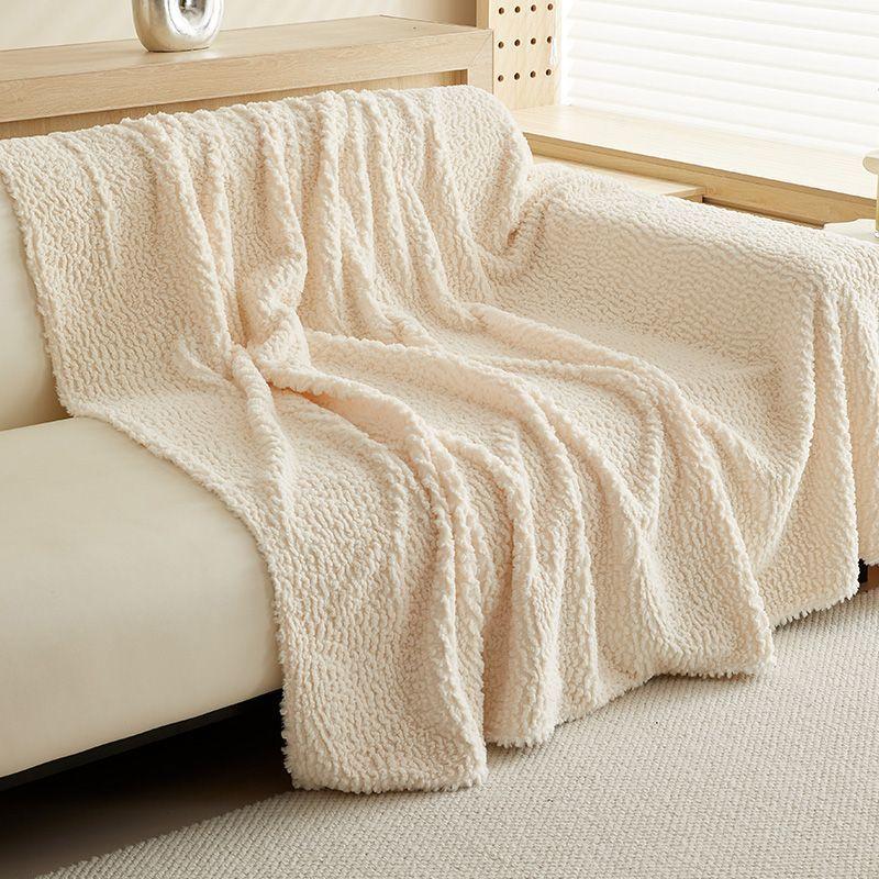 Winter Plush Sofa Towel Non-Slip Thickening Thermal Cover Blanket Sofa Handrail Backrest Cushion All-Inclusive Cover Towel