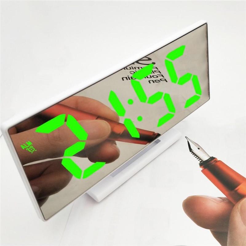 Electronic Clock Multifunction Temperature Display for Rest Night LED Display Desk Alarm Clock