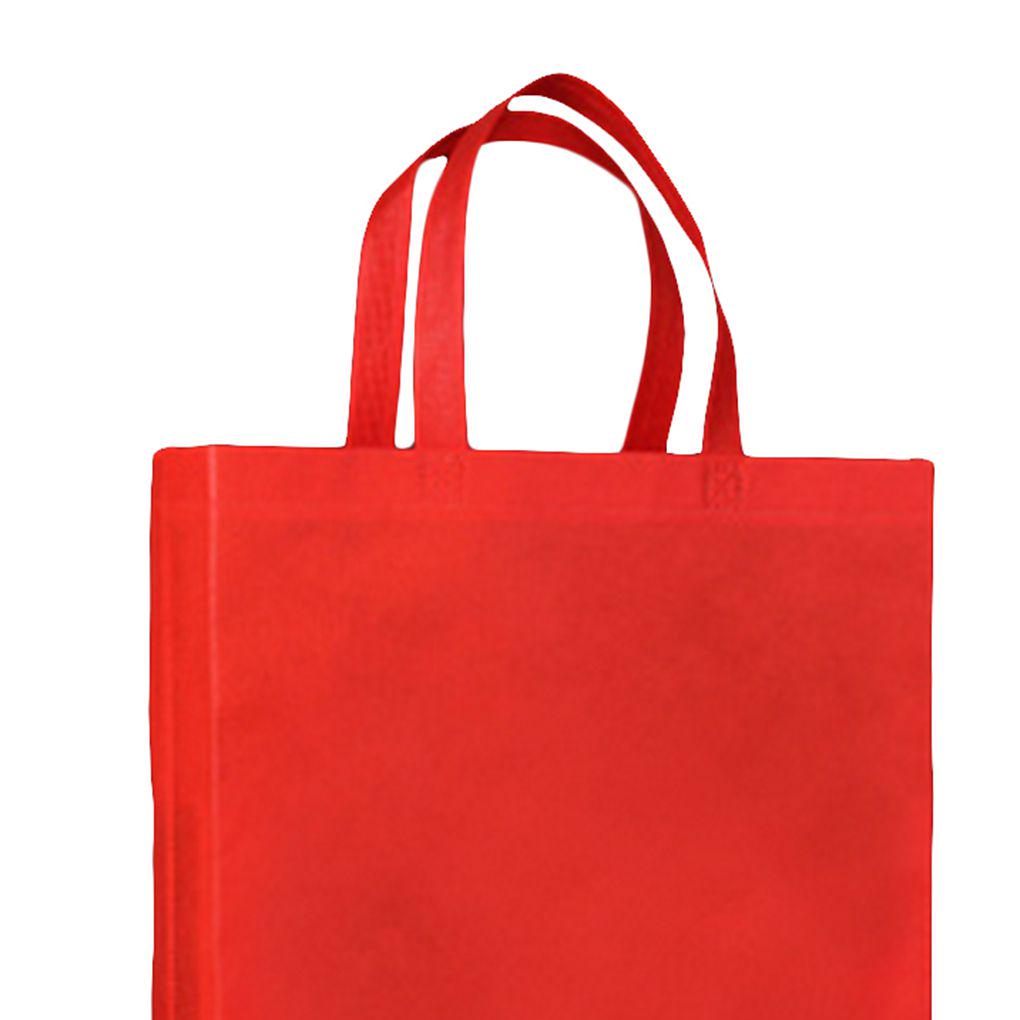 Reusable Non Woven Shopping Bag Solid Color Eco Friendly Storage Grocery Handbag Reusable Non Woven Shopping Bag Solid Color Eco Friendly Storage Grocery Handbag