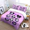 Skull-Themed Cute Accessories Set Kid'S And Adults' Bedroom Decor, Exquisite Three-Piece Bedding Set Gift