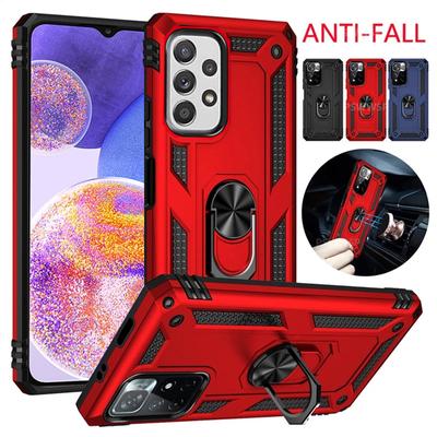 Armor Shockproof Ring Stand Case For Samsung Galaxy S22 Ultra S21 Plus A23 A53 A33 A73 A22 A32 A52 A13 A12 A51 A71 M23 M13 M32 M53 5G 4G Back Cover