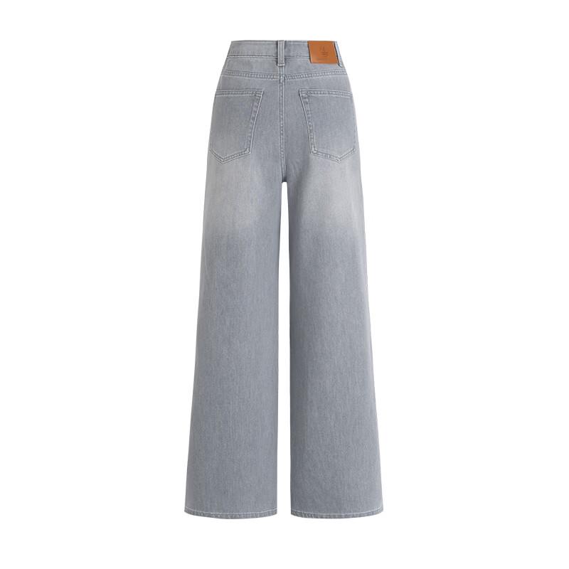 Navigare Women's Loose Wide-Leg Casual Jeans
