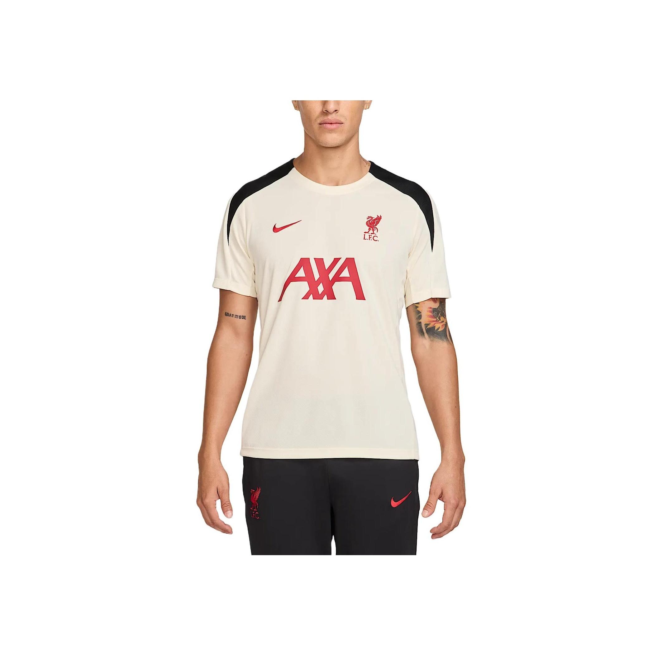 

Nike SS25 Strike Удобная Мягкая Модная Футболка с Коротким Рукавом для Мужчин топы Кокосовое Молоко HJ3388-114 L