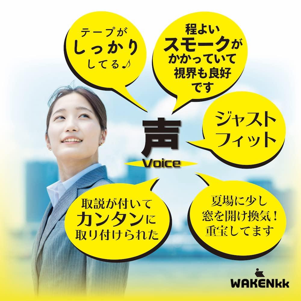 Wake Kogyo Original Door Visor Set for Daihatsu Hijet Toyota Pixis and Deck Van Made In Japan with Includes Mounting Hardware and Product Cargo, Atre,