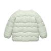 1-5 Years Kids Solid Color Warm Coat Button Jacket