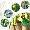 500Pcs Green Nylon Self Locking Cable Ties Heavy Duty Garden Plant Fastening Straps Multi Purpose Wire Bundle Organizer