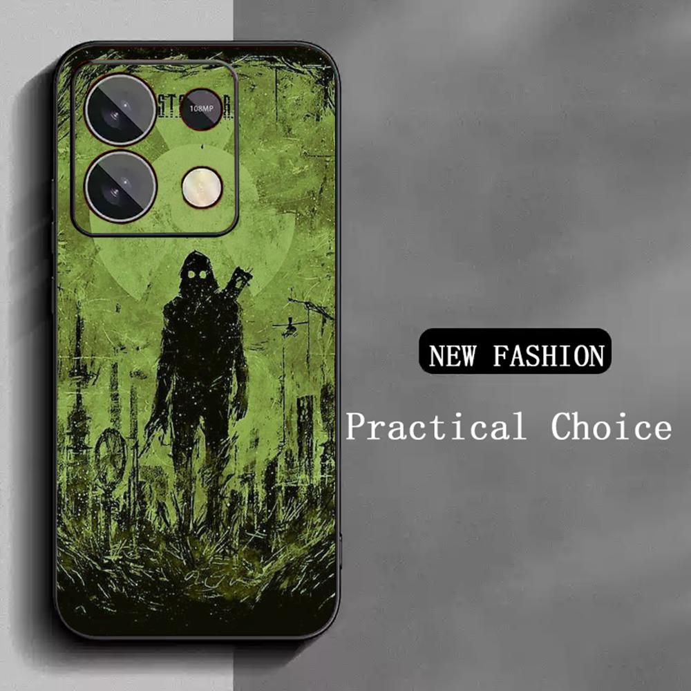 Game Stalker 2 hot pattern design Phone Case For Redmi Note 14 13 12 11 Pro Plus S 5G 14C A3 Soft Black Phone Cover