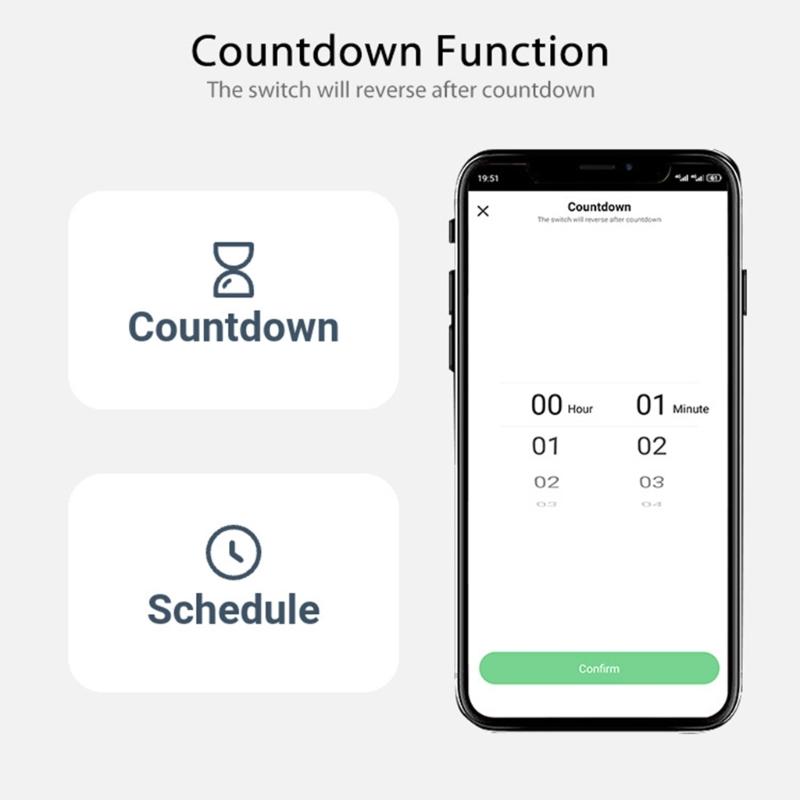 Intelligent Plug Matter Wifi Socket Accessories Power Monitor Power Switch For Home Automation Device 15A Timer Outlet