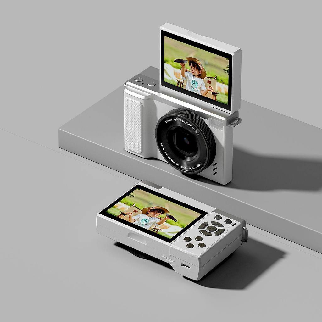 2026 Flip Screen Retro HD Digital Camera for Students and Travel Photography