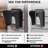 Wider Deeper Doorbell Rain Cover Metal Shell Access Control Cover  Fingerprint Lock