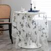 Elegant Lace Embroidery Tablecloth For Dining Table Decoration Polyester Fabric And Easy To Cleaning