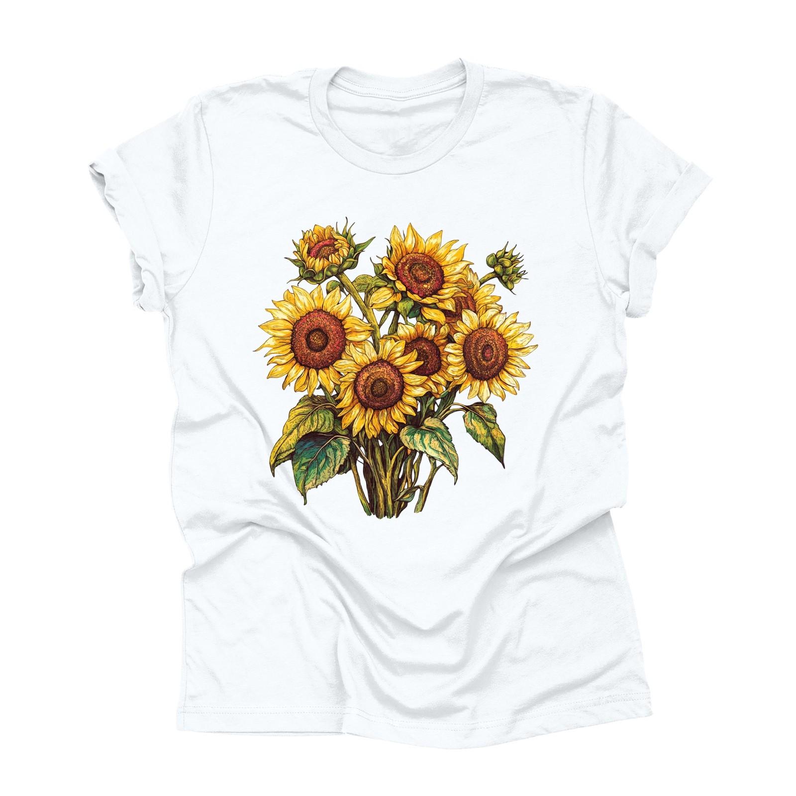 

Unisex Casual Fashion Print Crewneck Loose T-shirt L білий