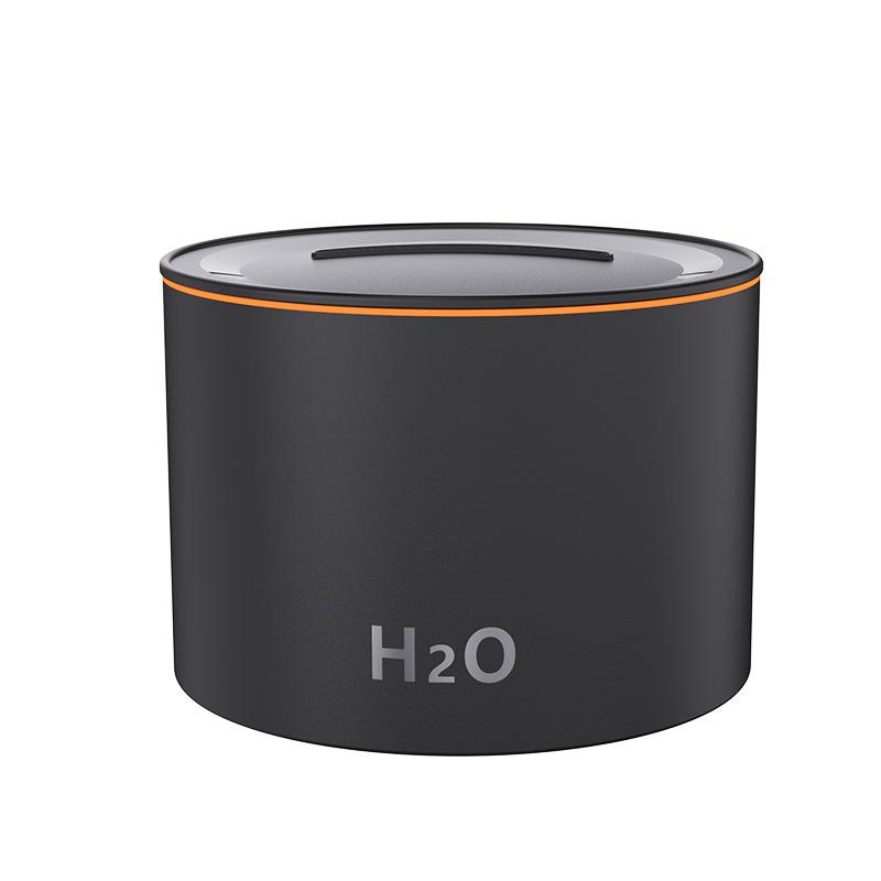 New simulated flame aromatherapy machine home office desktop humidifier diffuser silent aromatherapy machine manufacturer 110*110*85mm