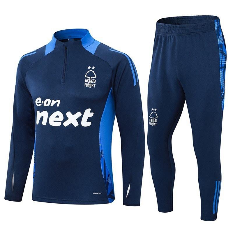 Autumn And Winter Real Madrid Barcelona Arsenal Training Suit Long Sleeve Half Zipper Football Suit Sportswear Adult Suit