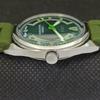 VINTAGE ORIS WINDING SWISS MENS REFURBISHED WRIST GREEN WATCH 558a-a296522-1