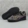 Luxury Designer Men's Charm Rhinestone Sequin Patchwork All Match Platform Causal Shoes Male Flats Moccasins Walking Sneakers